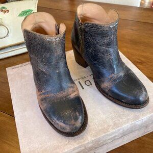 Bed Stu Yell Black Lux booties Cobbler Series size 7.5
